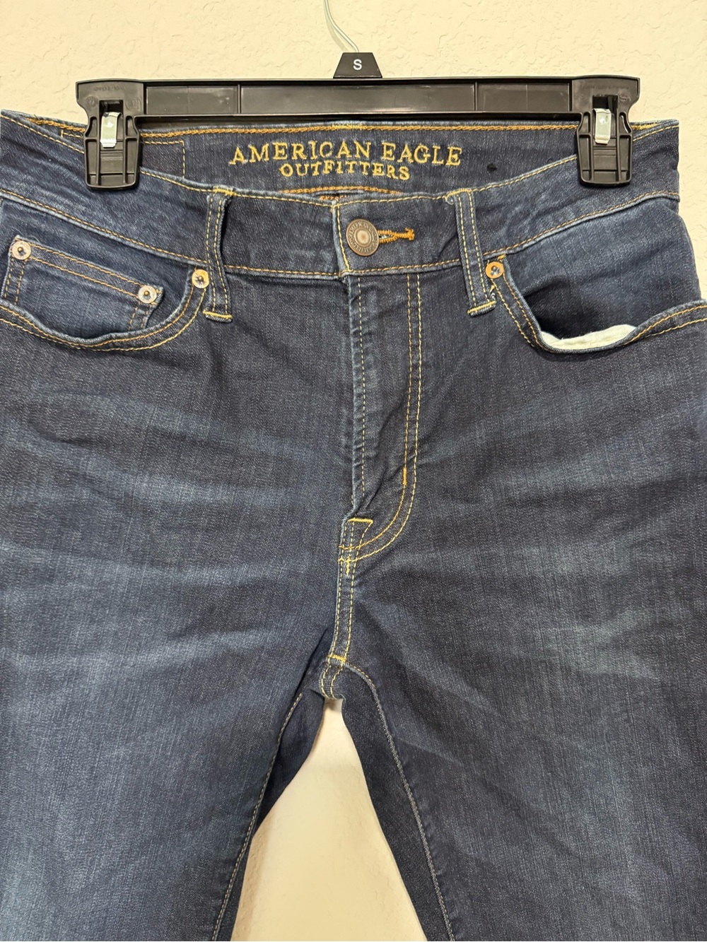 American Eagle Outfitters Men’s Indigo Slim Straight Jeans worn twice size 29/30